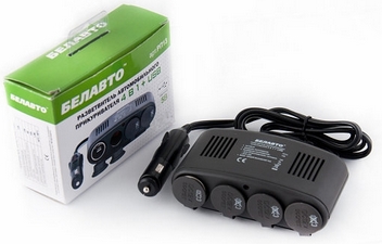 ������������� ��������� � �������� + 1USB 5V 1000mA 12/24V � �������. 15A